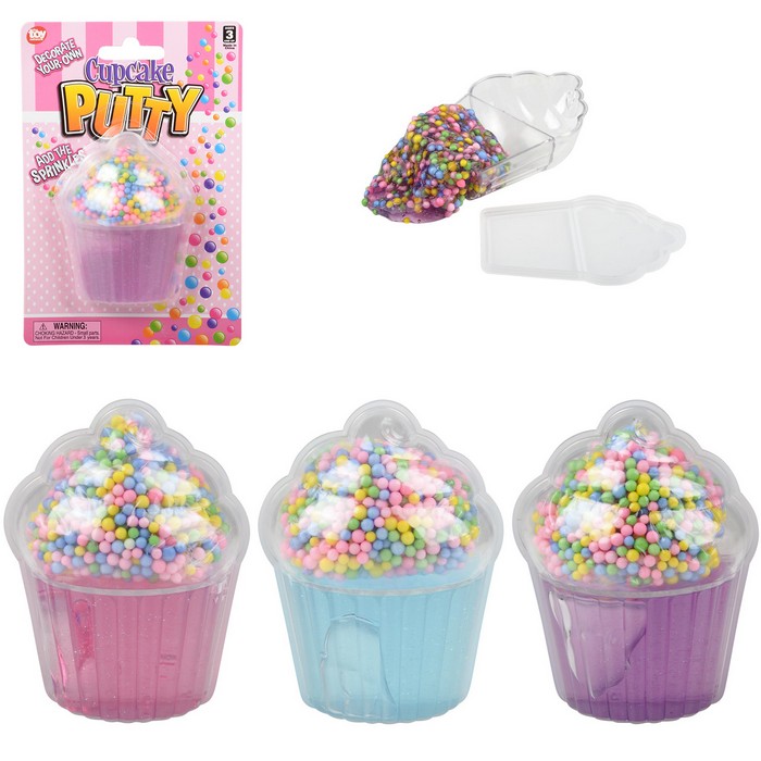 ''TR20638 Sprinkle Cupcake PUTTY  3 1/4''''''